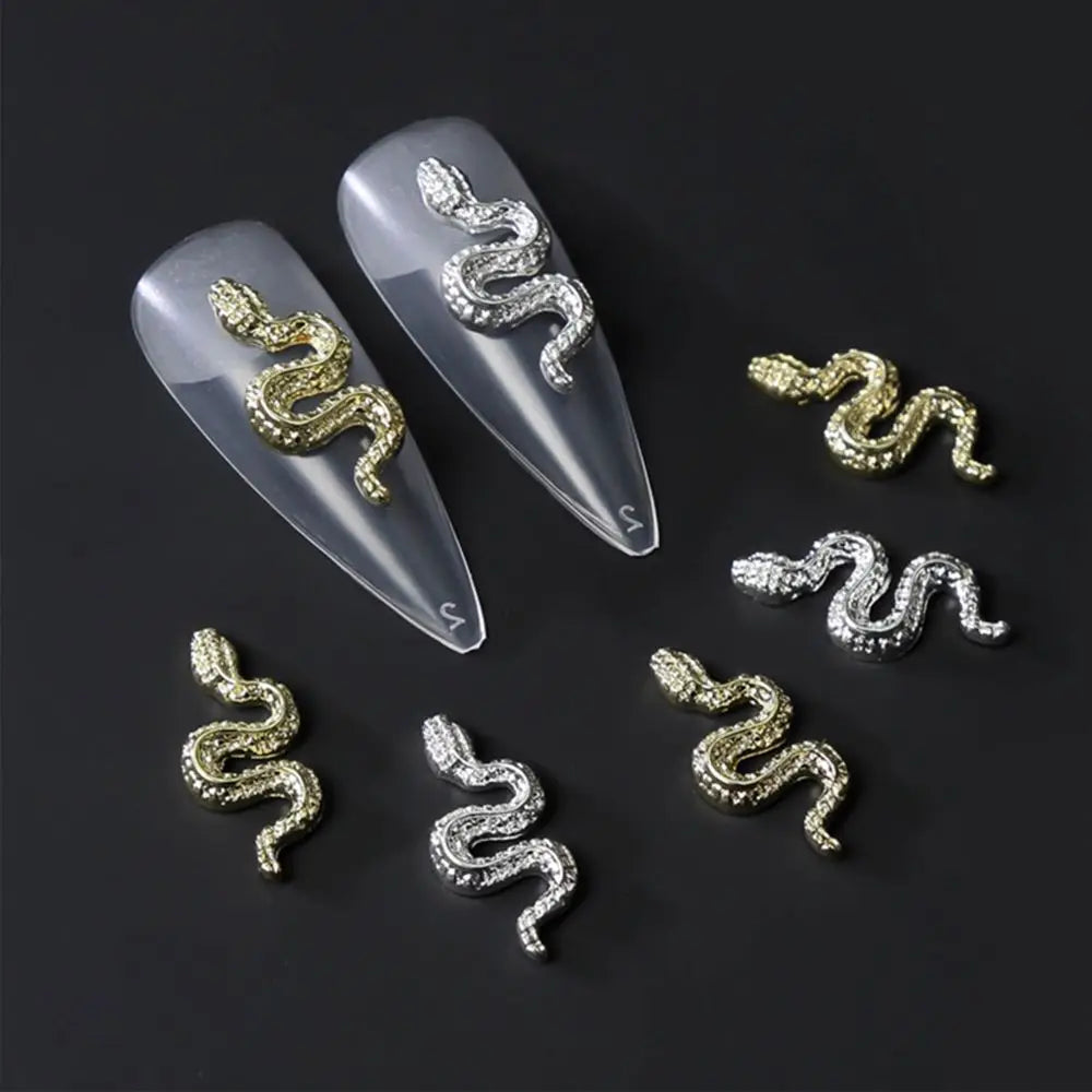 Snake Shaped Nail Art Rhinestones